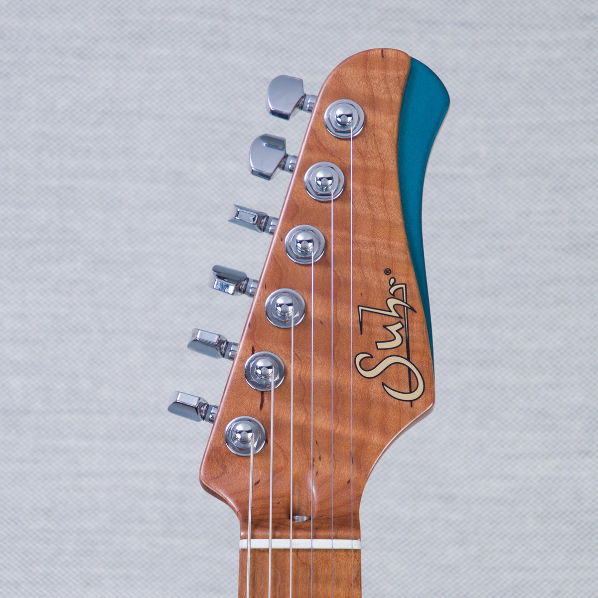 Suhr Limited Edition Classic S Antique Metallic Electric Guitar - Ocean Turquoise Metallic - #78113 - View 3 |