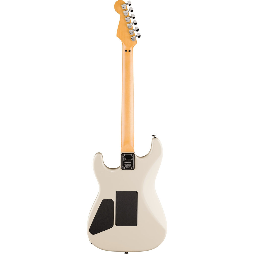 Charvel American Neo-Classic San Dimas SD1 Electric Guitar, Maple Fingerboard - Ivory Blitz - View 2 | MusicMarket