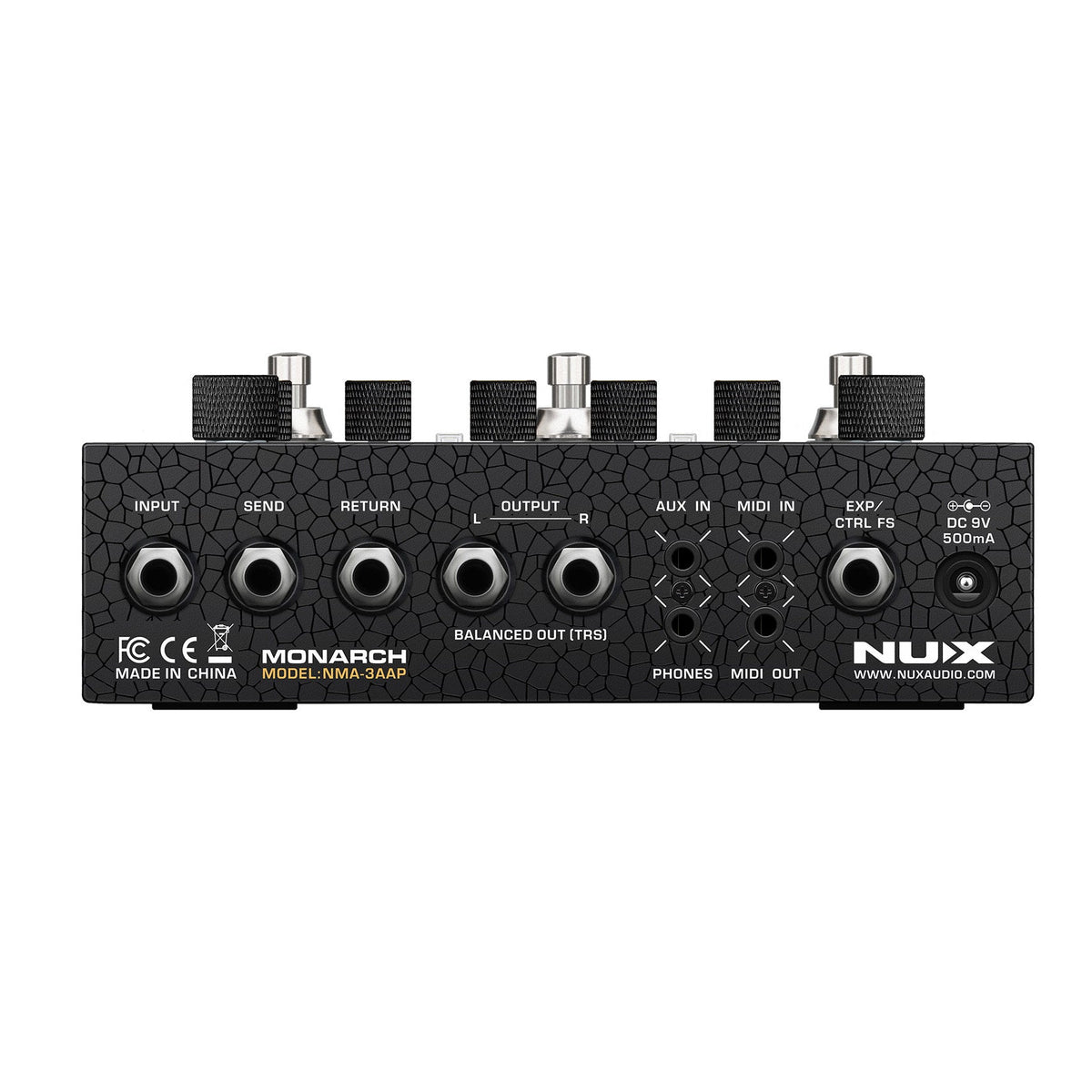 Nux Amp Acadermy Stomp Compact Guitar Amplifier Modeler - View 2 | MusicMarket