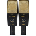 AKG C414 XLII/ST Large-diaphragm Condenser Microphone Matched Pair - Open Box, Mint - MusicMarket