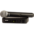Shure BLX24/PG58 Handheld Wireless System with PG58, H9 Band - Open Box, Mint - MusicMarket