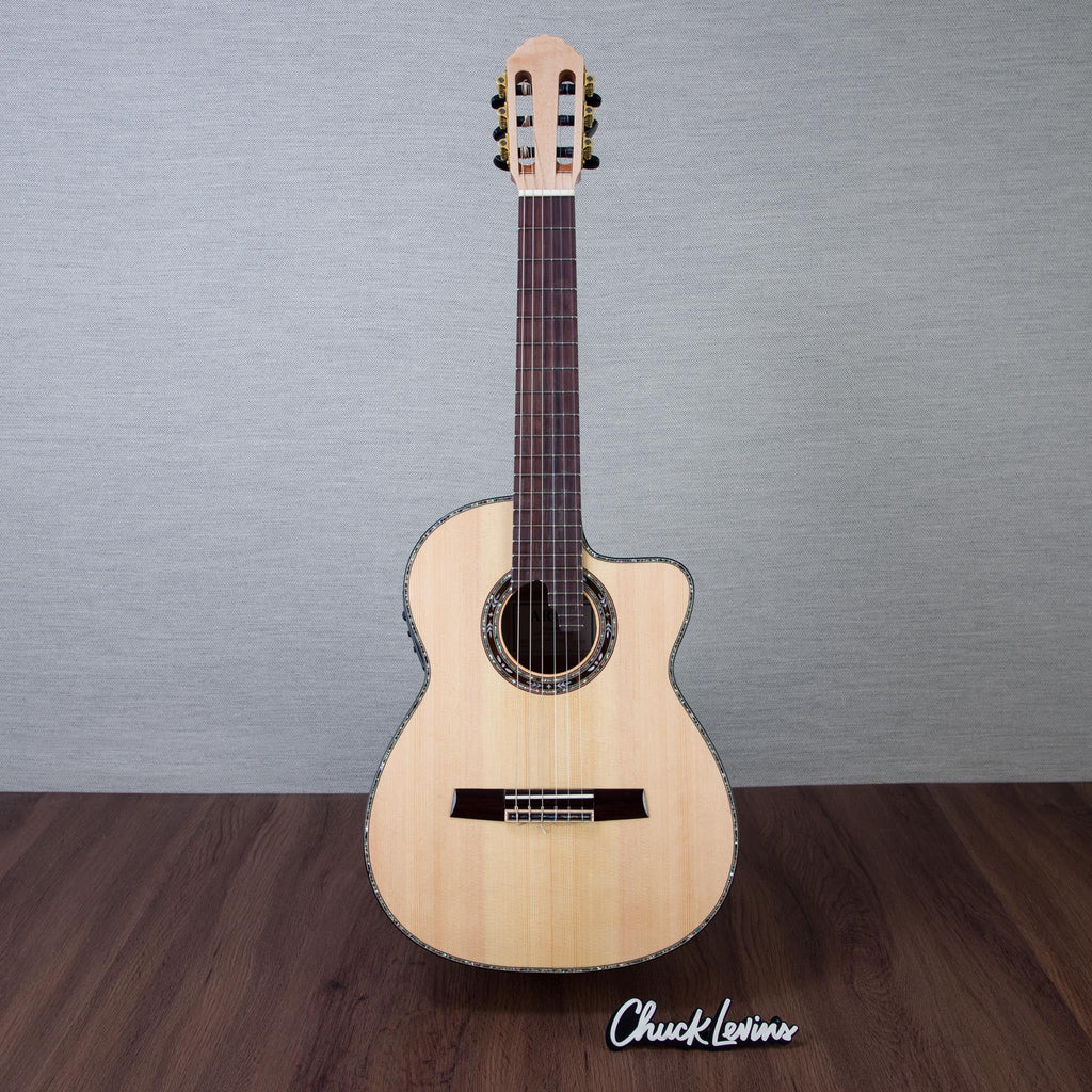 Arce AR5-3-CE-SP Maple/Spruce Acoustic Electric Requinto - #0118 - View 2 | MusicMarket