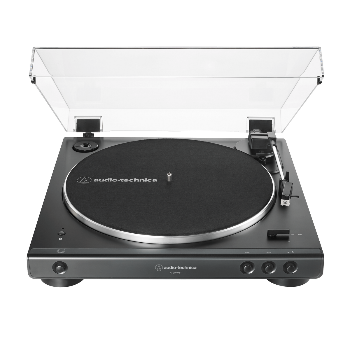 Audio Technica AT-LP60XBT-BK Automatic Stereo Turntable Belt Drive - MusicMarket