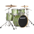 Ludwig Element Evolution 5-Piece Complere Drum Set with Zildjian Cymbals - Mint Green Sparkle - MusicMarket
