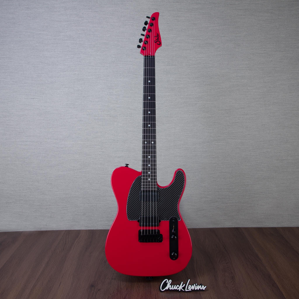Suhr Andy Wood 10th Anniversary Modern T Signature Electric Guitar - Rosso Corsa - #89447 - View 2 | MusicMarket