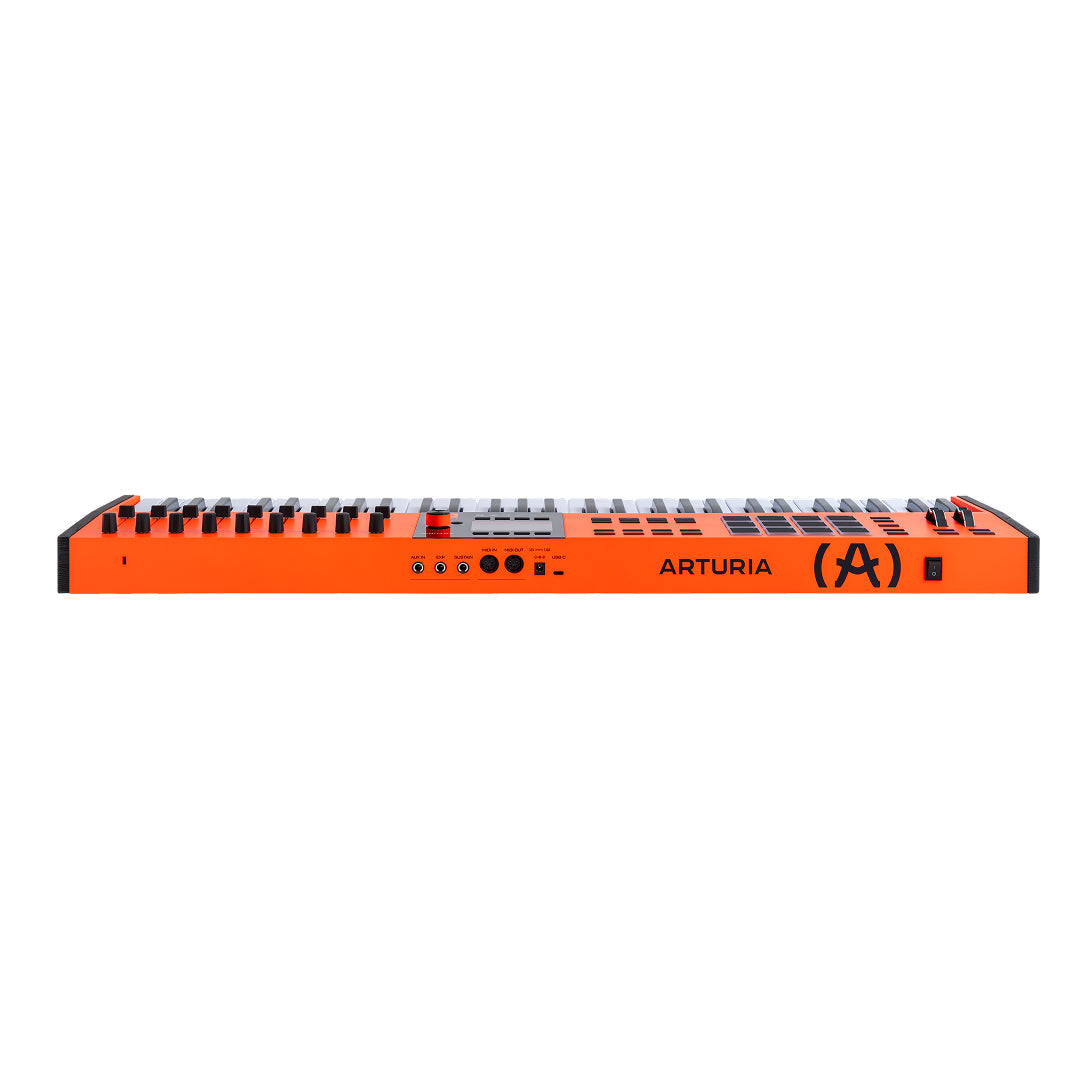 Arturia Keylab 61 MK3 Ultra Midi Controller - Limited Edition Orange - View 4 | MusicMarket