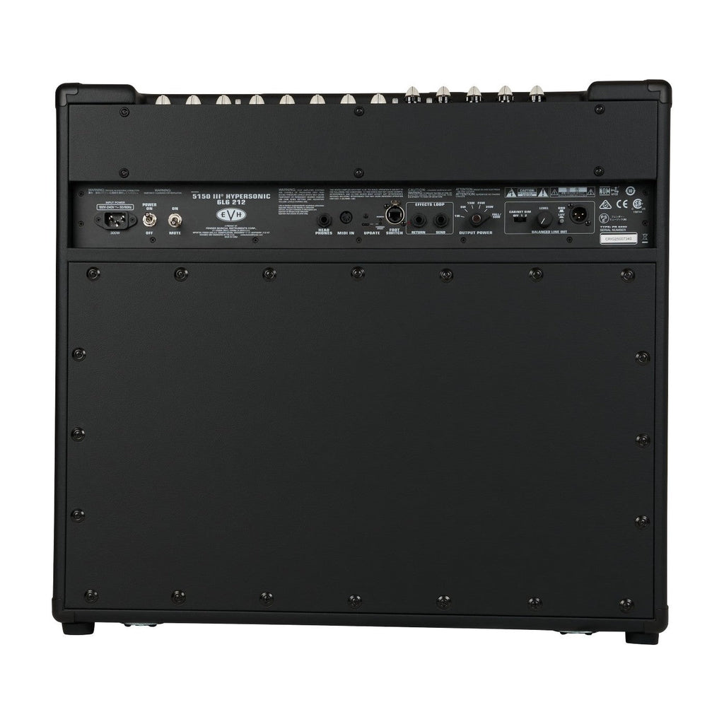 EVH 5150III Hypersonic 6x6 1x12-Inch Electric Guitar Amplifier - Black - View 4 | MusicMarket