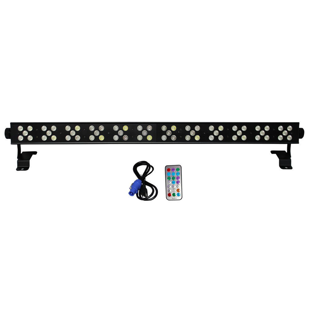 Xstatic DAZZLER Bar with 60x 3W RGBWA LED for Uplighting Stage Club Bar - Black - MusicMarket