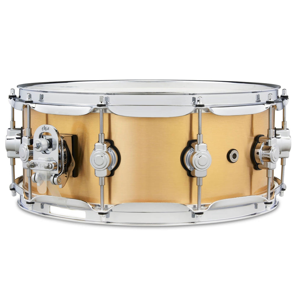 DW 6.5 x 14-Inch Performance Series Polished Brass Snare Drum - View 3 | MusicMarket