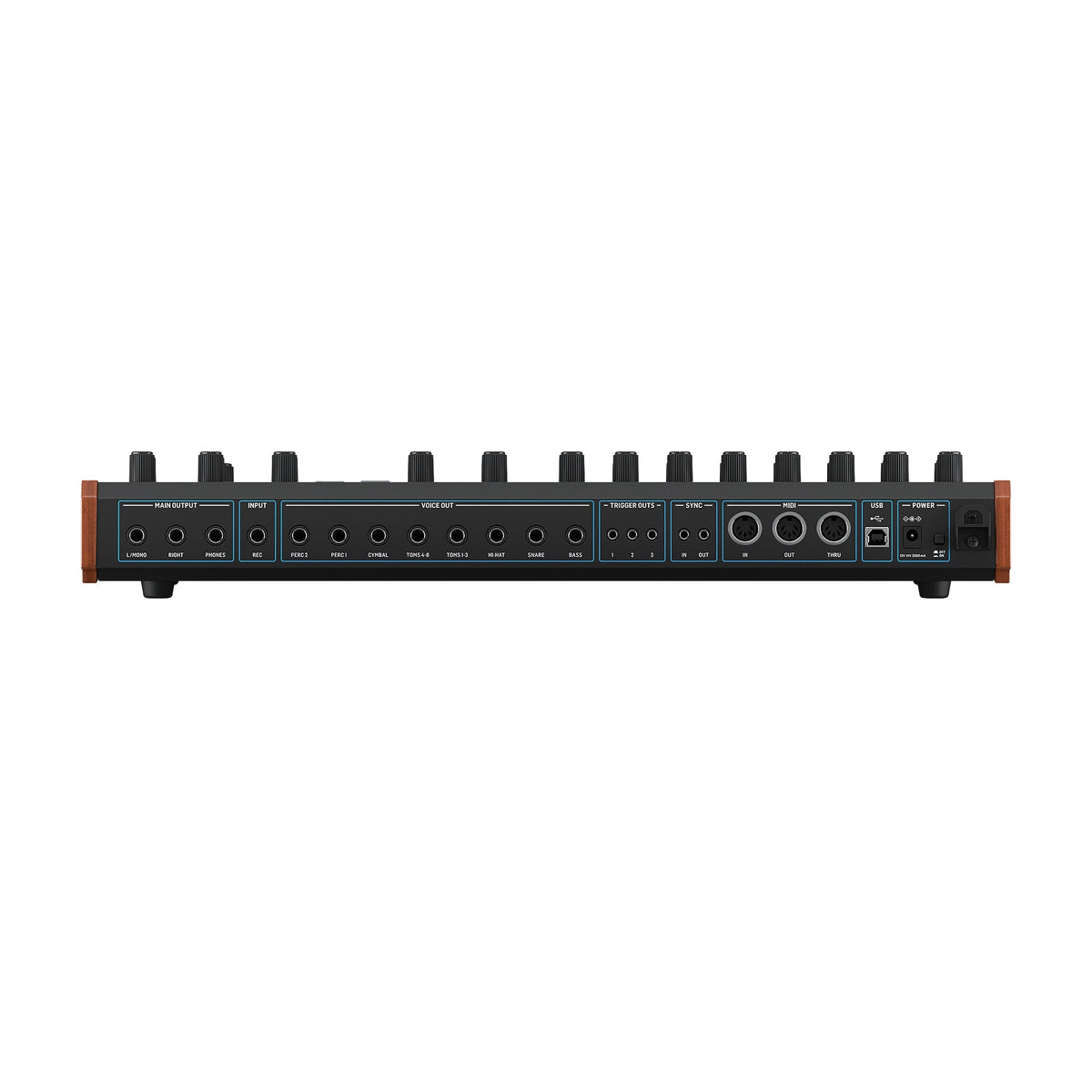 Behringer BMX Classic Hybrid Drum Machine - Angle 3 | MUSICTONER