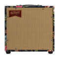 Benson Nathan Junior Reverb 5w 1x10 Combo Amp Navy Blue Floral w/ Wheat Cloth - MUSICTONER