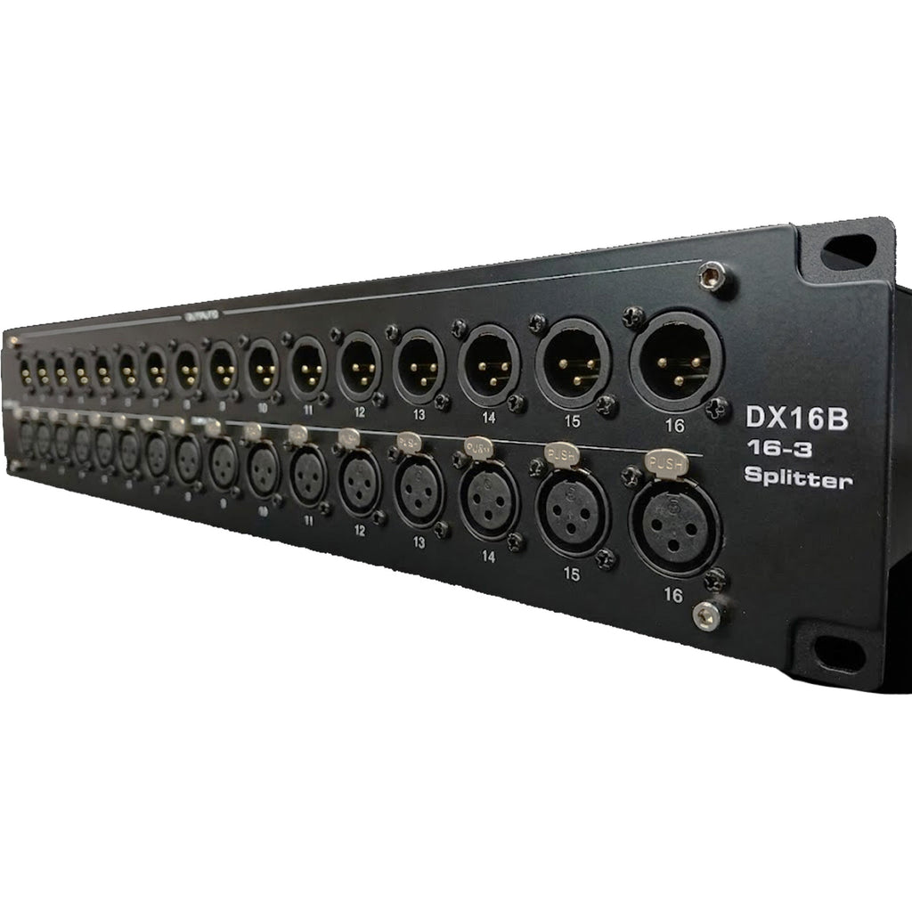 Violet Audio DX16B 16 Channel 4 way Passive Audio Splitter - View 3 | MusicMarket