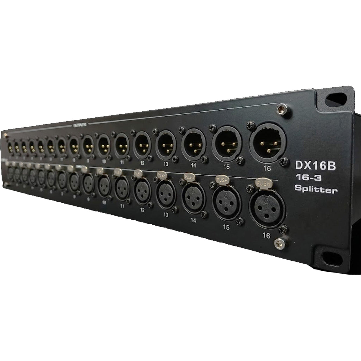 Violet Audio DX16B 16 Channel 4 way Passive Audio Splitter - View 3 | MusicMarket