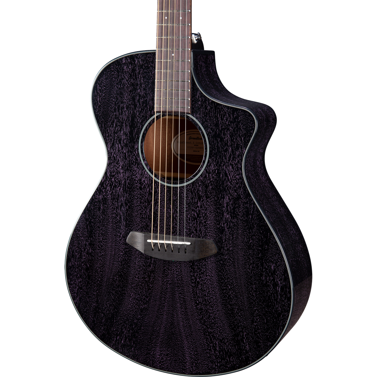 Breedlove Rainforest S Concert Orchid CE Acoustic Guitar in African Mahogany - MusicMarket