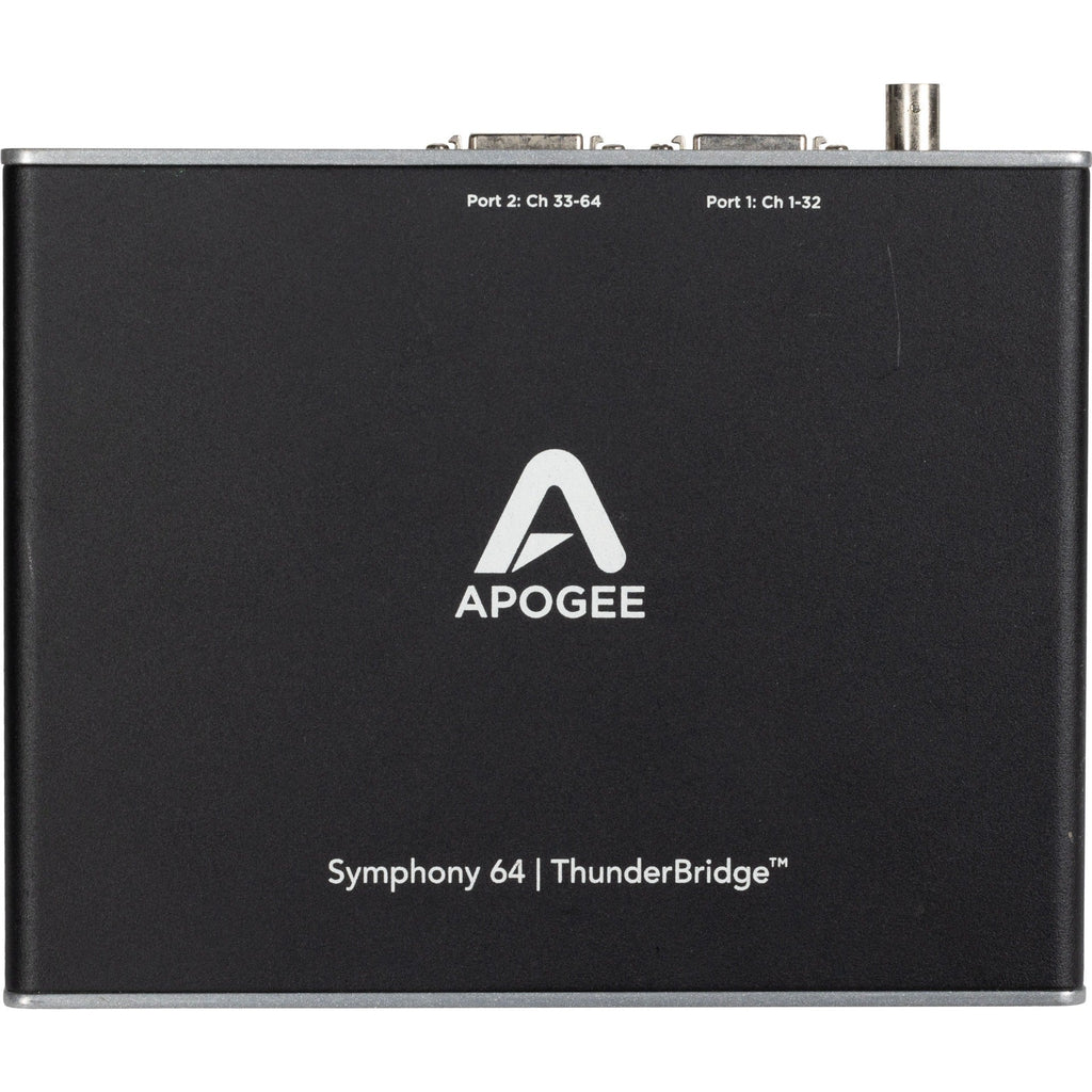 Apogee Symphony 64 ThunderBridge Thunderbolt Connection - View 2 | MusicMarket