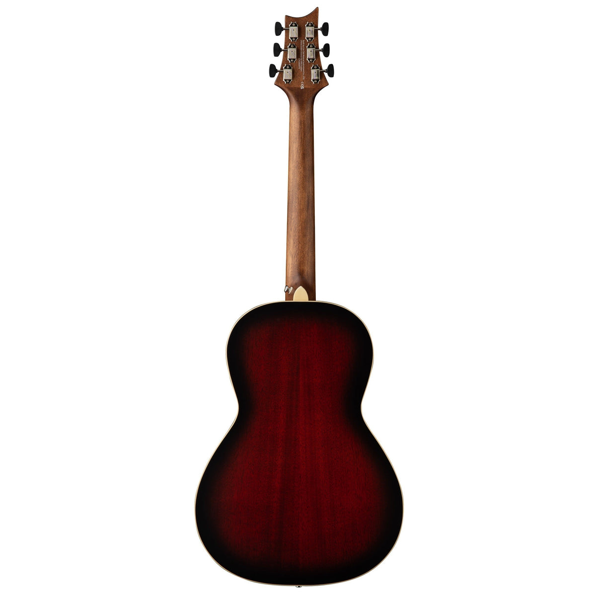 PRS SE P20 Parlor Acoustic Electric Guitar - Fire Red Burst - View 3 | MusicMarket