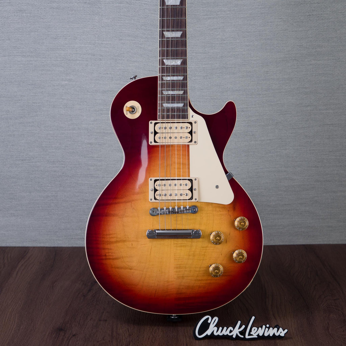 Gibson Les Paul Standard 50s Double Trouble Electric Guitar - Vintage Bourbon Burst - #226150205 - MusicMarket