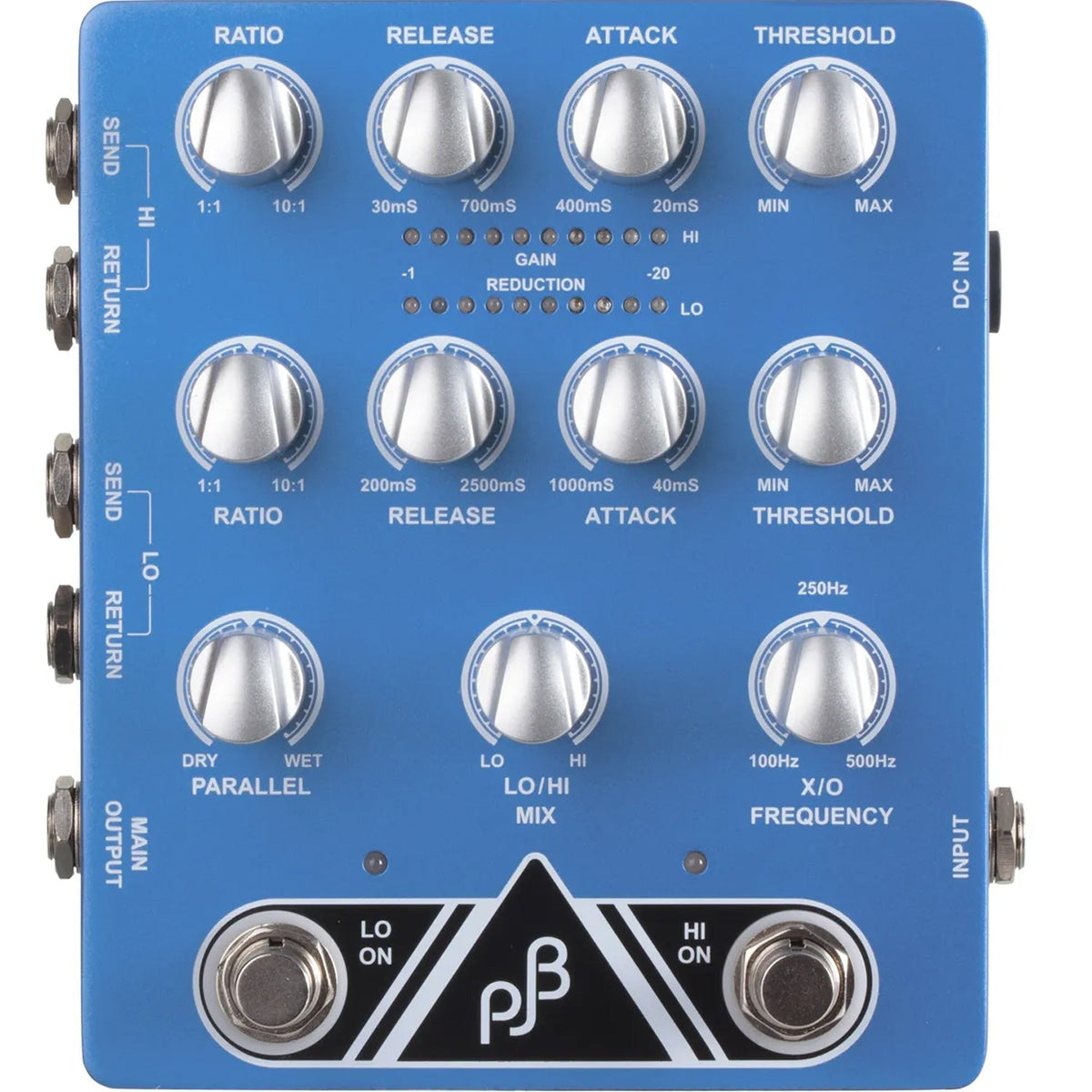 Phil Jones X2-C Dual Compressor Pedal - MusicMarket
