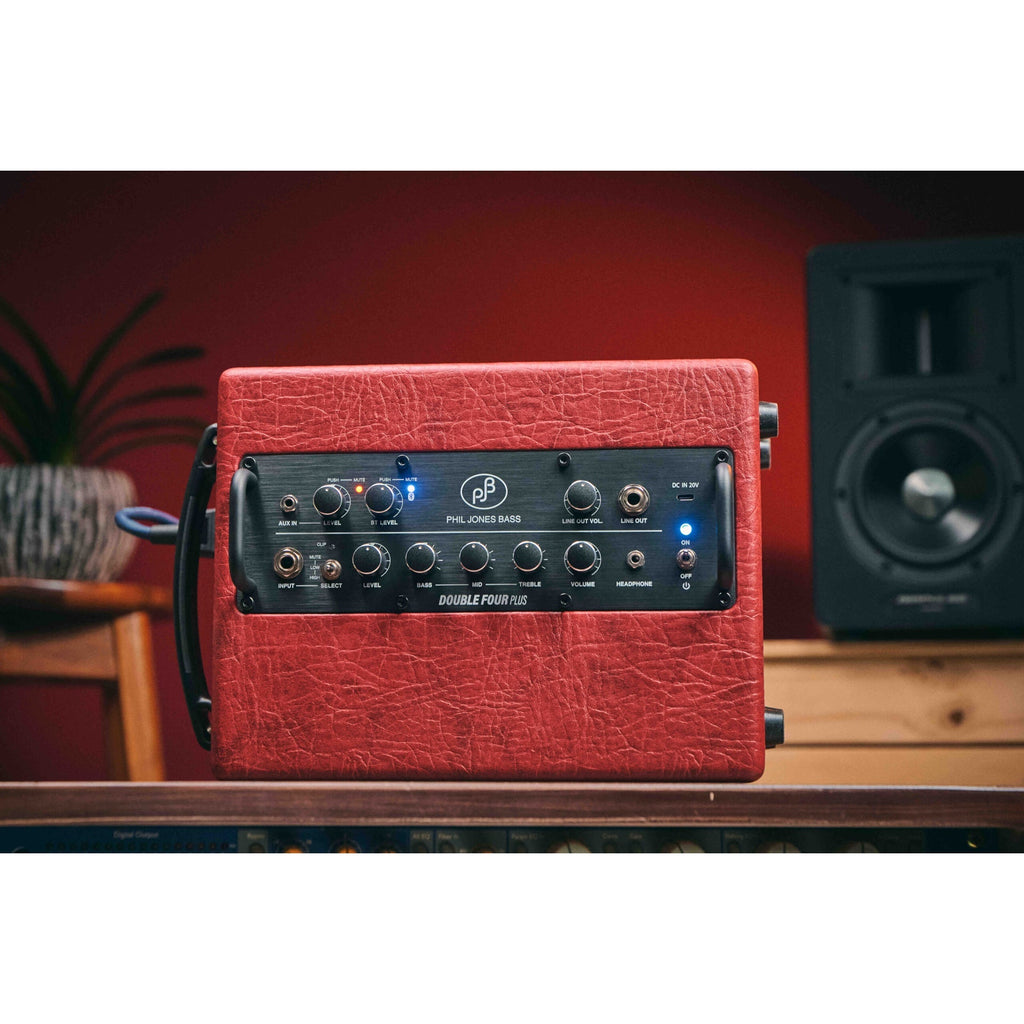 Phil Jones BG80 Double Four Plus Bass Combo Amplifier - Red - View 2 | MusicMarket