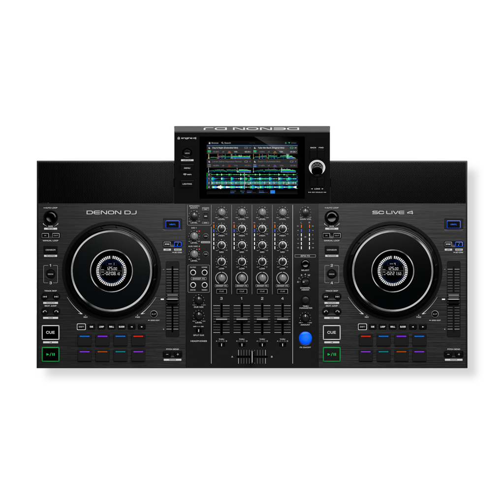 Denon DJ SC LIVE 4 Standalone 4-Deck DJ Controller - MusicMarket