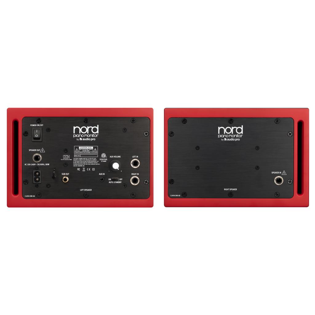 Nord Piano Monitors V2 System Pair - Mint, Open Box, Used - View 2 | MusicMarket