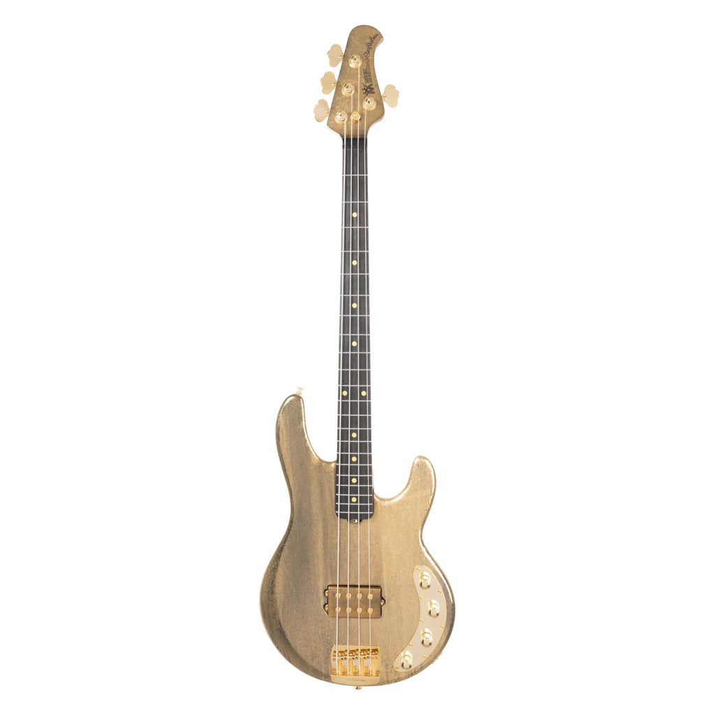 Ernie Ball Music Man 50th Anniversary StingRay Electric Bass Guitar - Molten Gold - MusicMarket