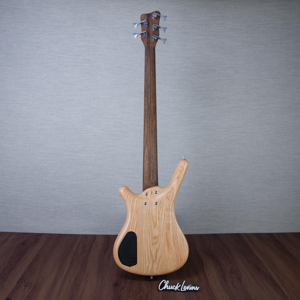 Warwick Pro Series Corvette 5-String Electric Bass Guitar - Natural Transparent Satin - #GPS L 010778-22 - View 6