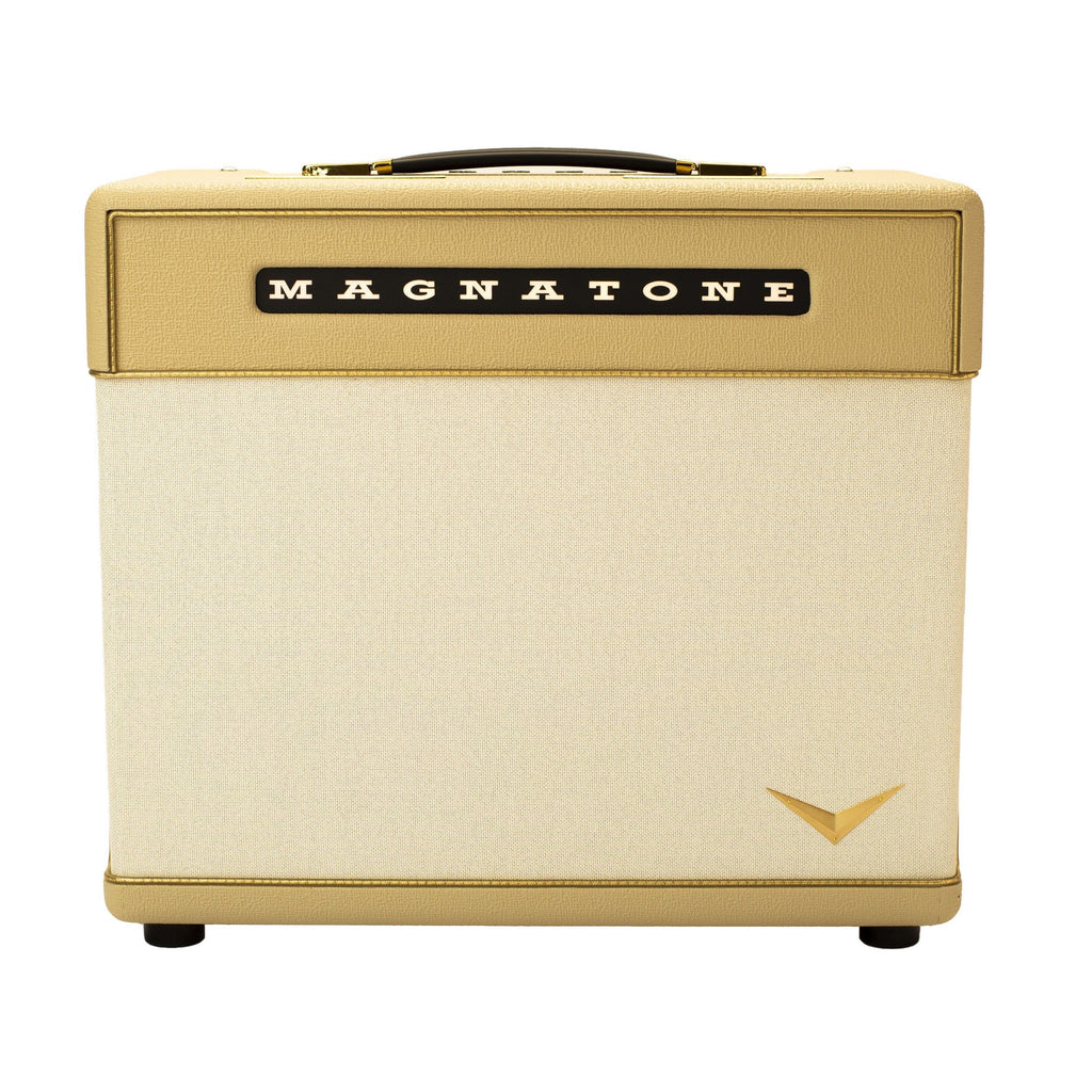 Magnatone Super Fifteen 1x12-Inch Tube Combo Guitar Amplifier - Gold - MusicMarket