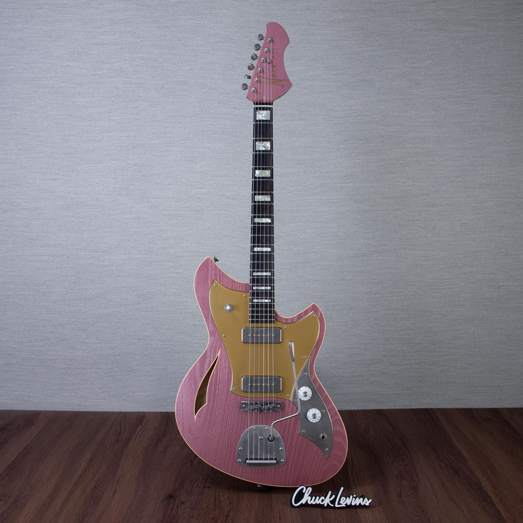 Novo Guitars Miris J Semi-Hollowbody Electric Guitar - Burgundy Mist - #26186 - View 2 | MusicMarket