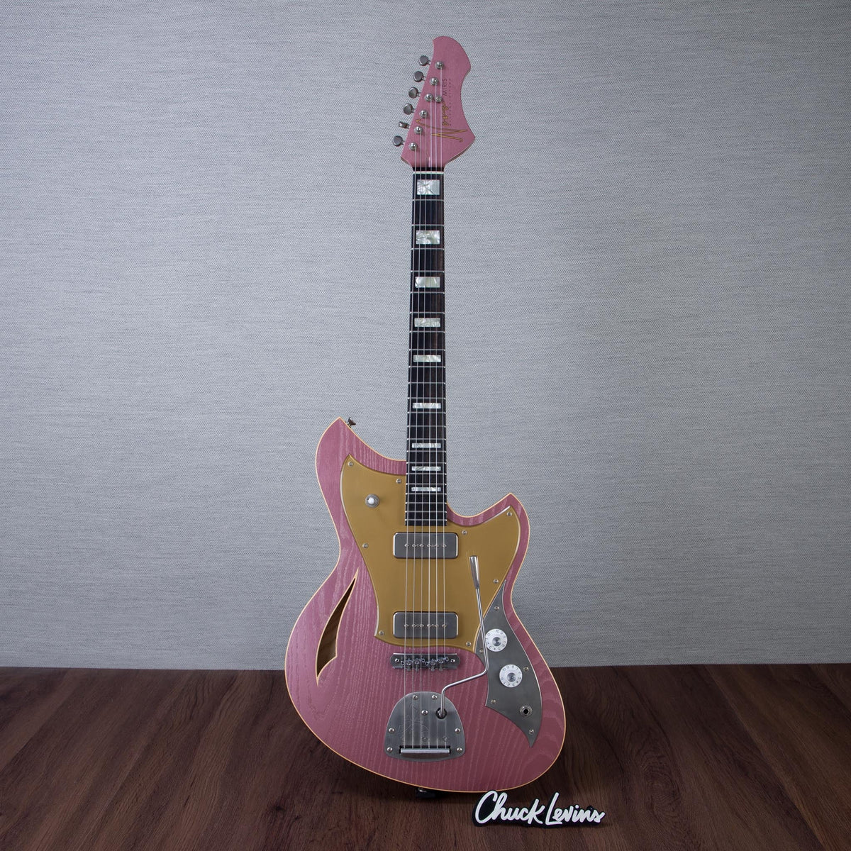 Novo Guitars Miris J Semi-Hollowbody Electric Guitar - Burgundy Mist - #26186 - View 2 | MusicMarket