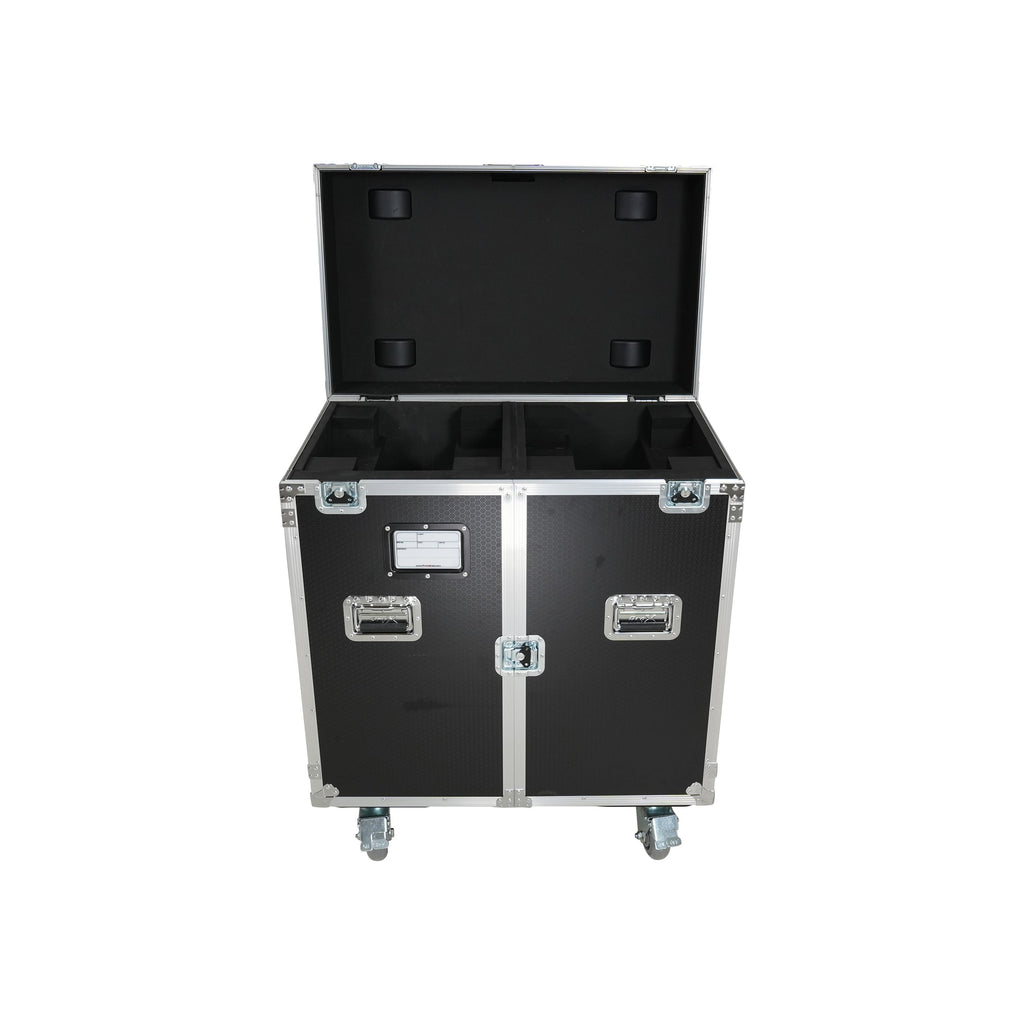 ProX XS-MH30WASHX2W for Two Moving Head Fixtures ATA Flight Style Road Case with Casters - View 17 | MusicMarket