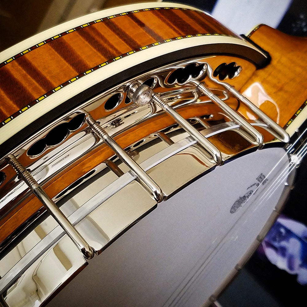 Deering Calico 5 String Banjo - View 14 | MusicMarket