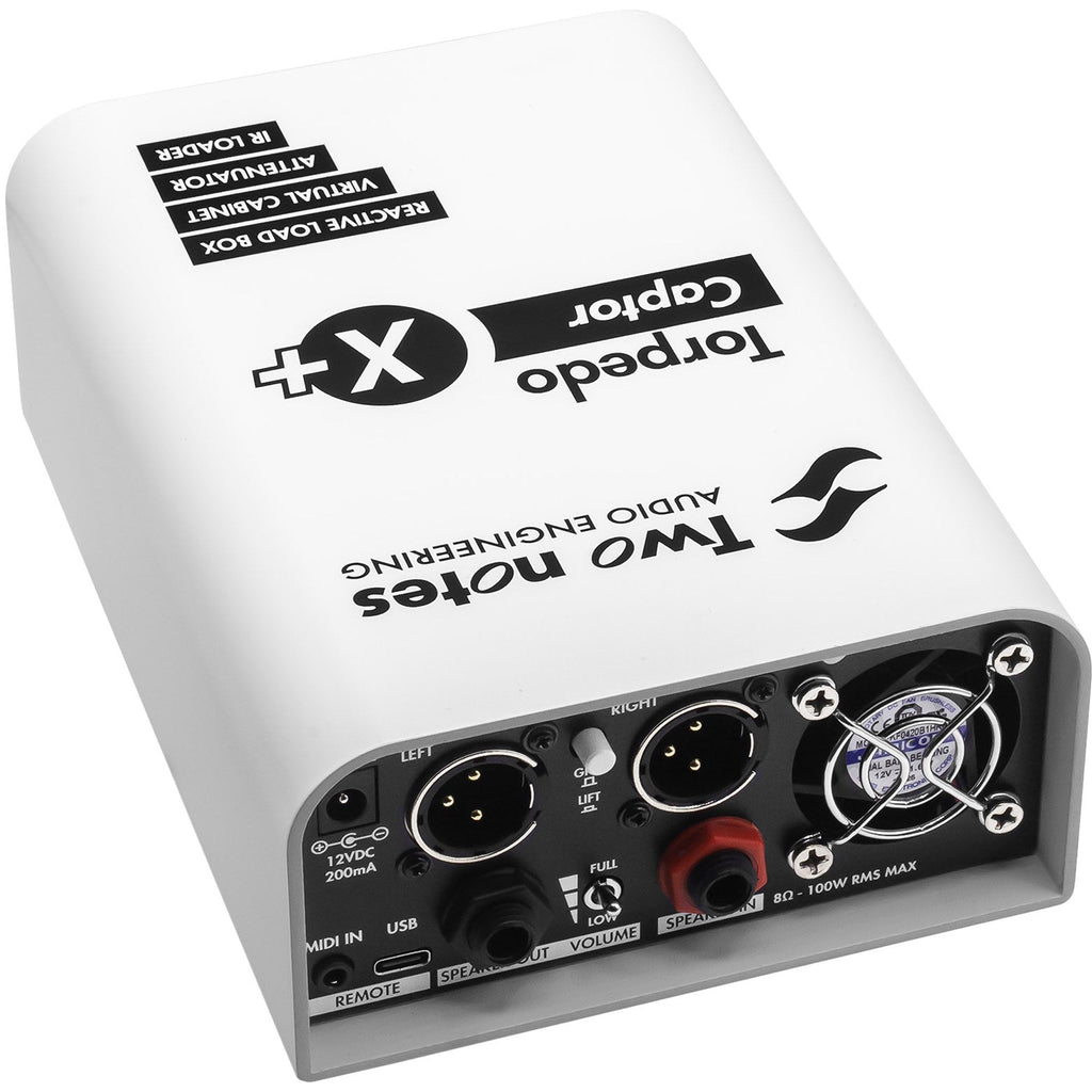 Two Notes Engineering Torpedo Captor X+ 8 Ohm Compact Reactive Load Box - View 2 | MusicMarket