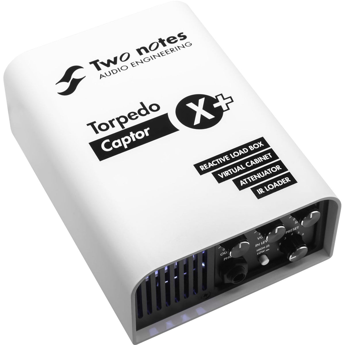 Two Notes Engineering Torpedo Captor X+ 8 Ohm Compact Reactive Load Box - View 7 | MusicMarket