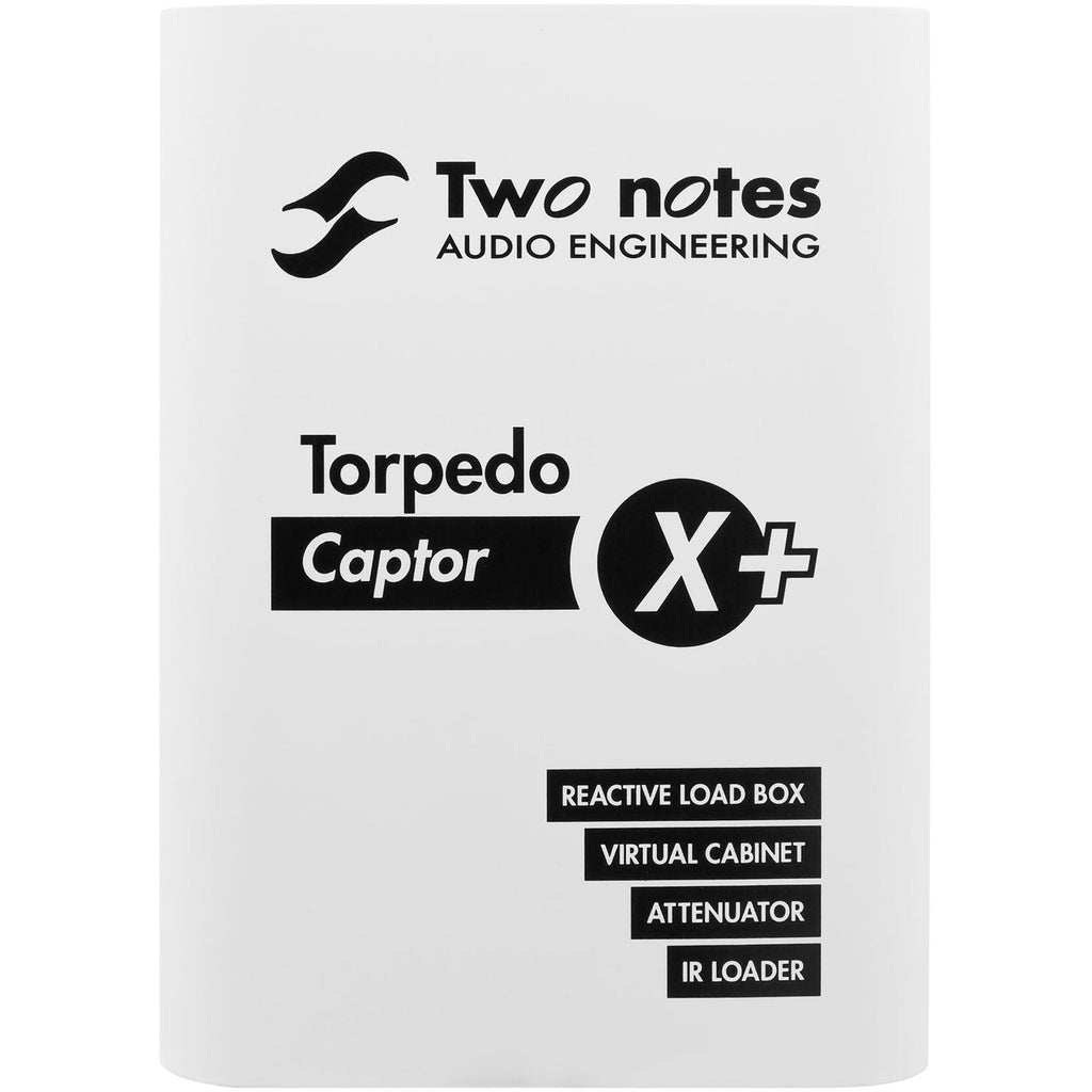 Two Notes Engineering Torpedo Captor X+ 8 Ohm Compact Reactive Load Box - MusicMarket