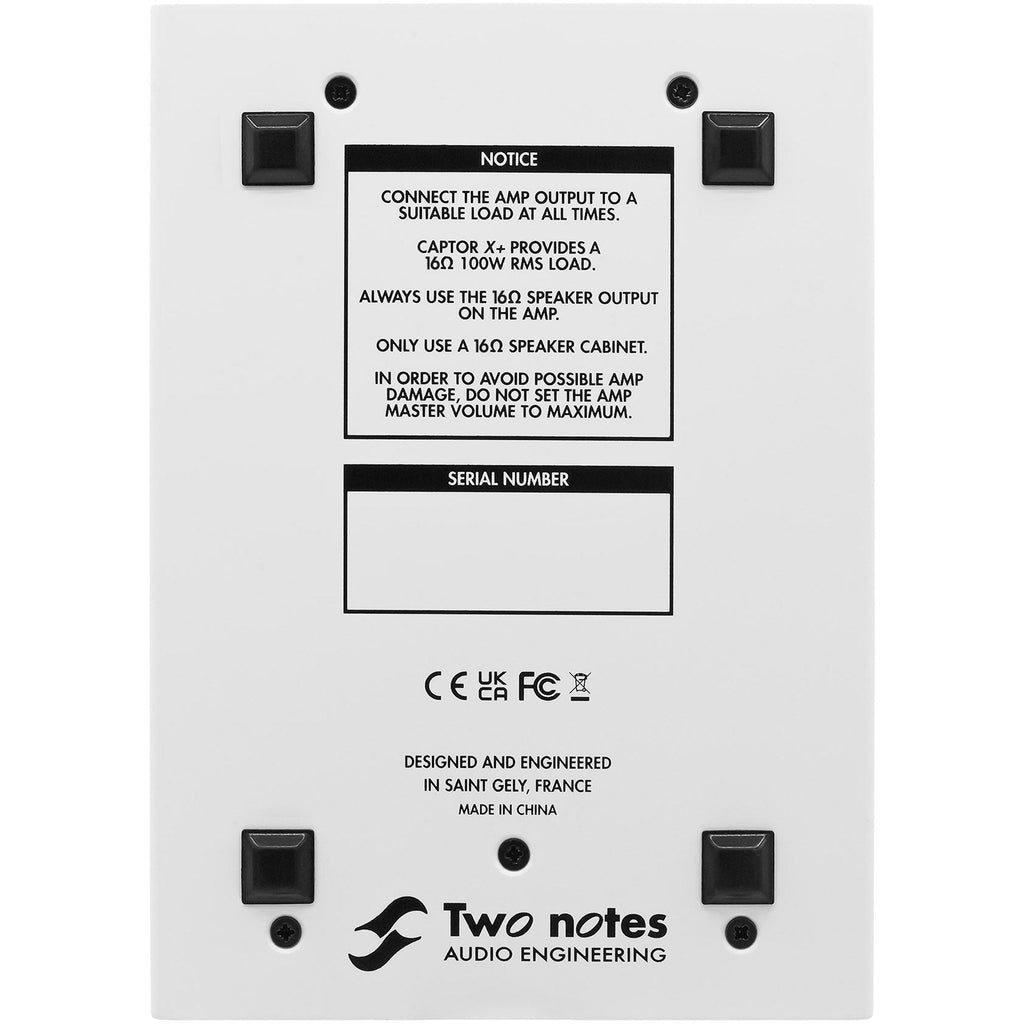 Two Notes Engineering Torpedo Captor X+ 16 Ohm Compact Reactive Load Box - View 6 | MusicMarket