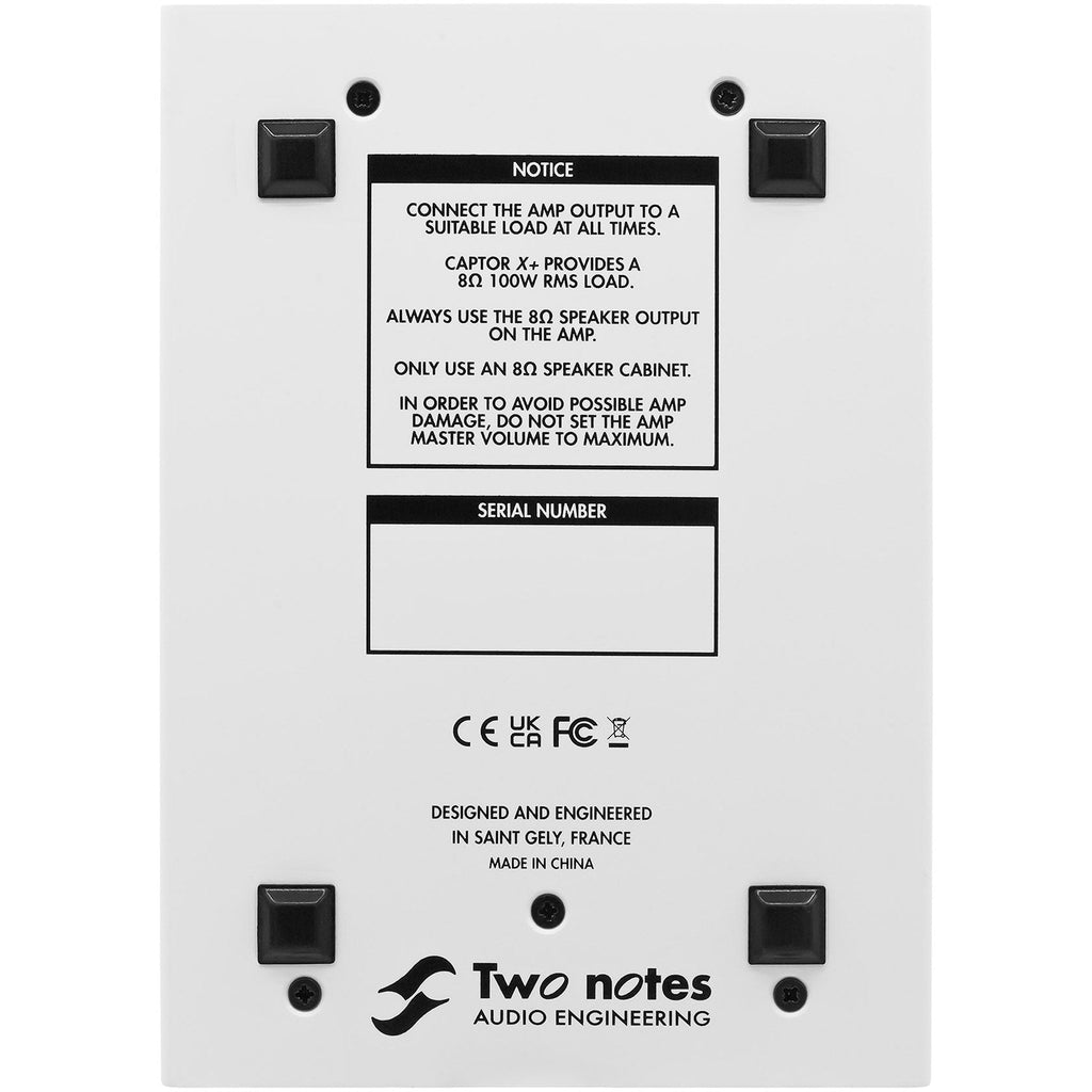Two Notes Engineering Torpedo Captor X+ 8 Ohm Compact Reactive Load Box - View 6 | MusicMarket