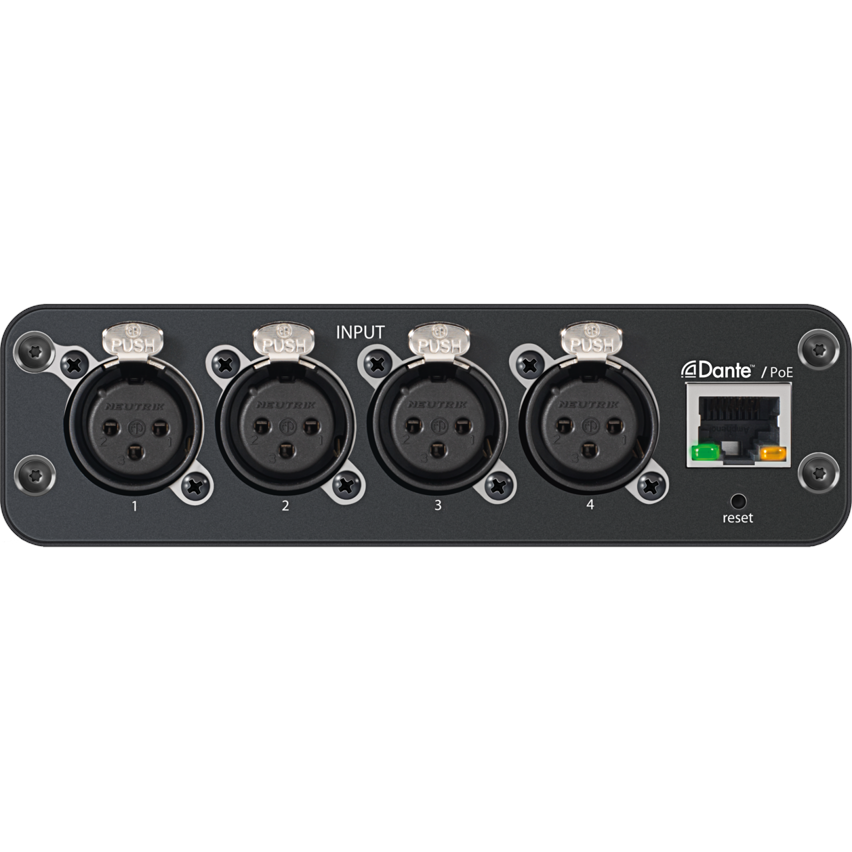 Shure ANI4IN-XLR 4-Channel Audio Network Interface - Open Box, Mint - View 3 | MusicMarket