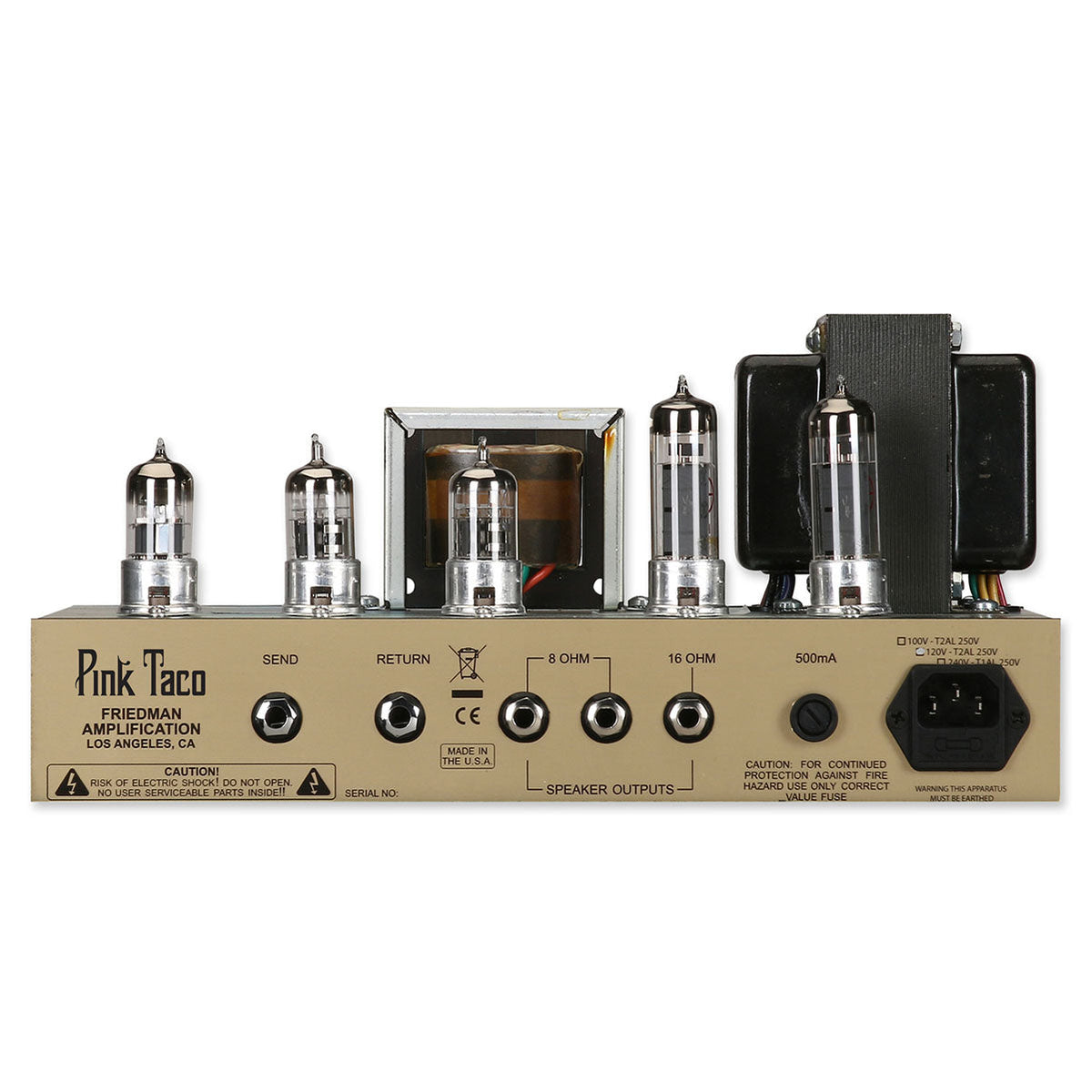Friedman PT-20 Mini Pink Taco Mini 20-Watt 1x12-Inch Combo Guitar Amplifier - View 5 | MusicMarket