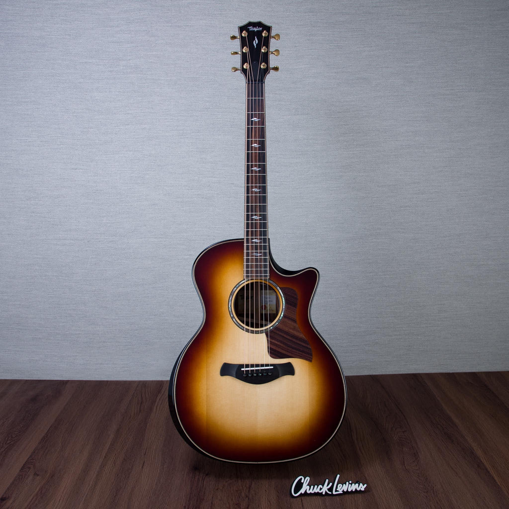 Taylor Limited Edition Builder's Edition 814ce Adirondack Spruce/Macassar Ebony Acoustic Electric Guitar - Shaded