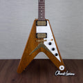 Gibson Custom Shop 1958 Mahogany Flying V Reissue Electric Guitar - Antique Natural - #851115 - MusicMarket