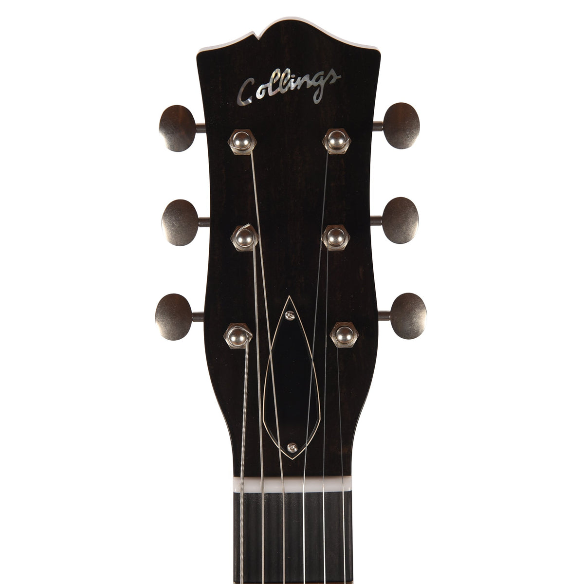 Collings 470JL Julian Lage Signature Antiqued Blonde w/Bigsby - Angle 6 | MUSICTONER