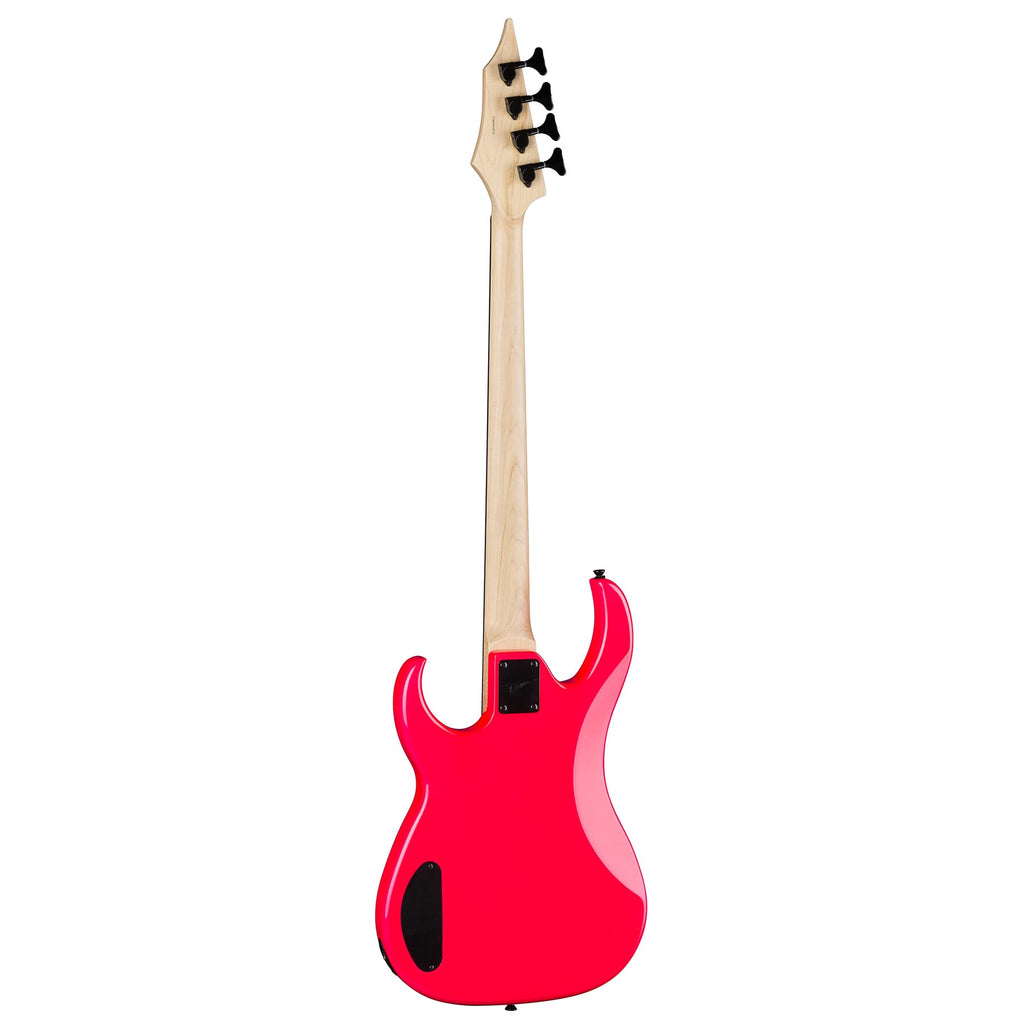 Dean Custom Zone Bass - Fluorescent Pink - View 2 | MusicMarket