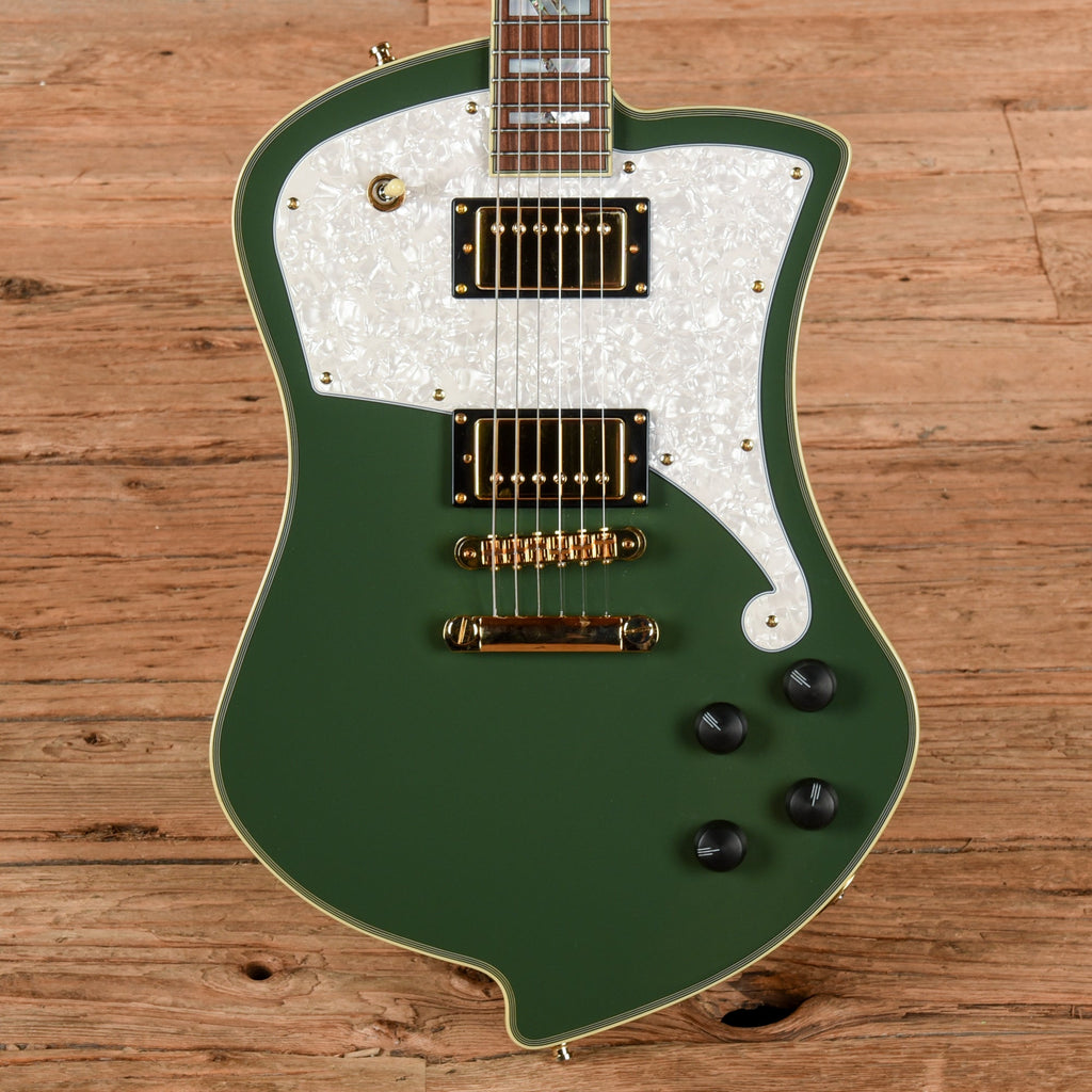 D'Angelico Ludlow Deluxe Hunter Green 2018 - MUSICTONER