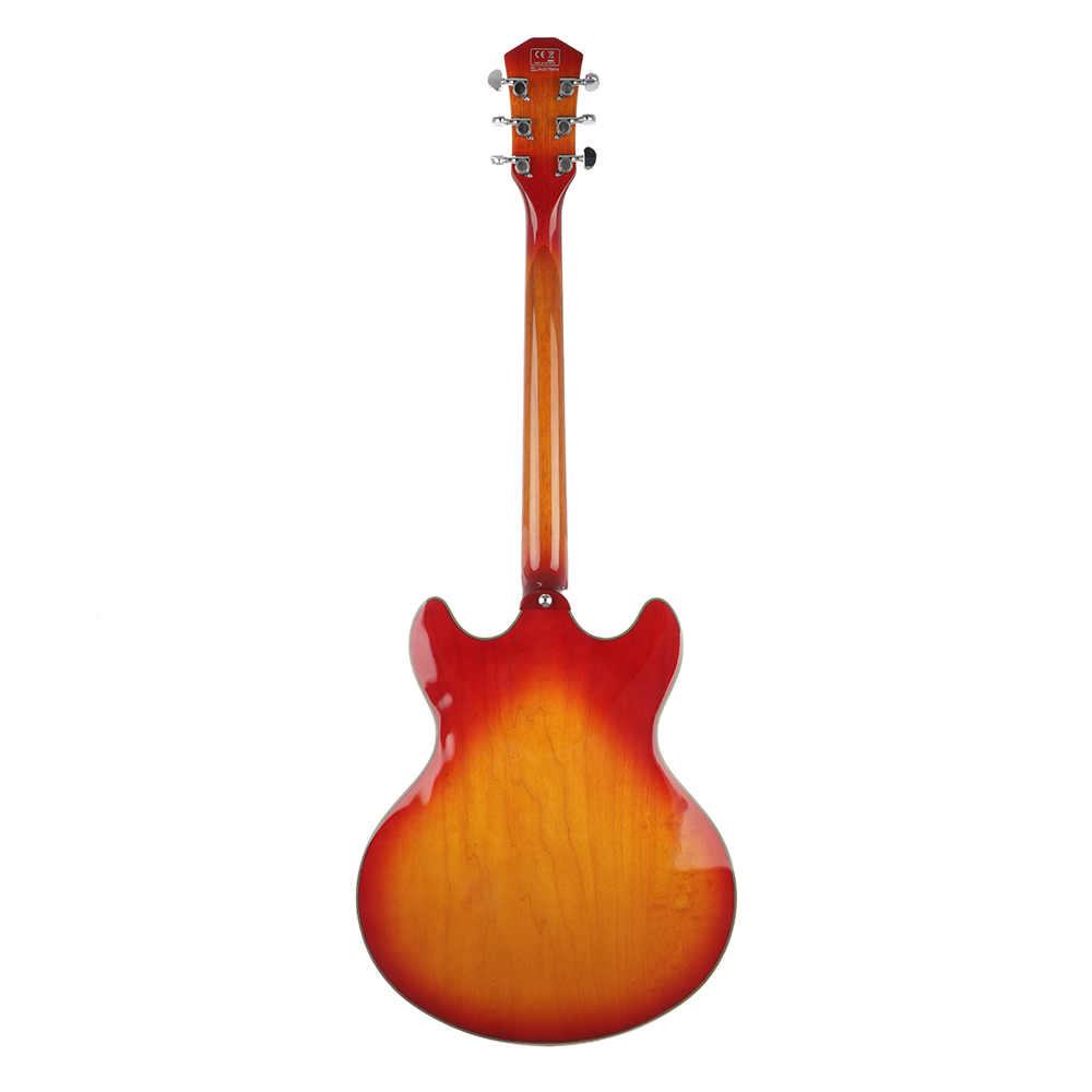 Sire Larry Carlton H7 Semi-Hollow Guitar - Cherry Sunburst - View 2 | MusicMarket