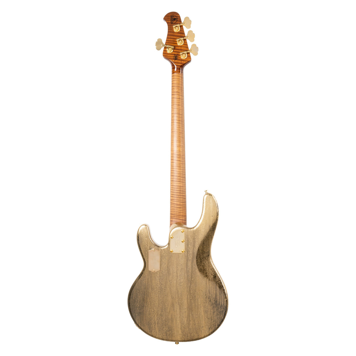 Ernie Ball Music Man 50th Anniversary StingRay Electric Bass Guitar - Molten Gold - View 2 | MusicMarket