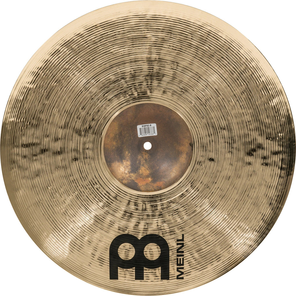 Meinl 18-Inch Byzance Brilliant Polyphonic Crash Cymbal - View 2 | MusicMarket