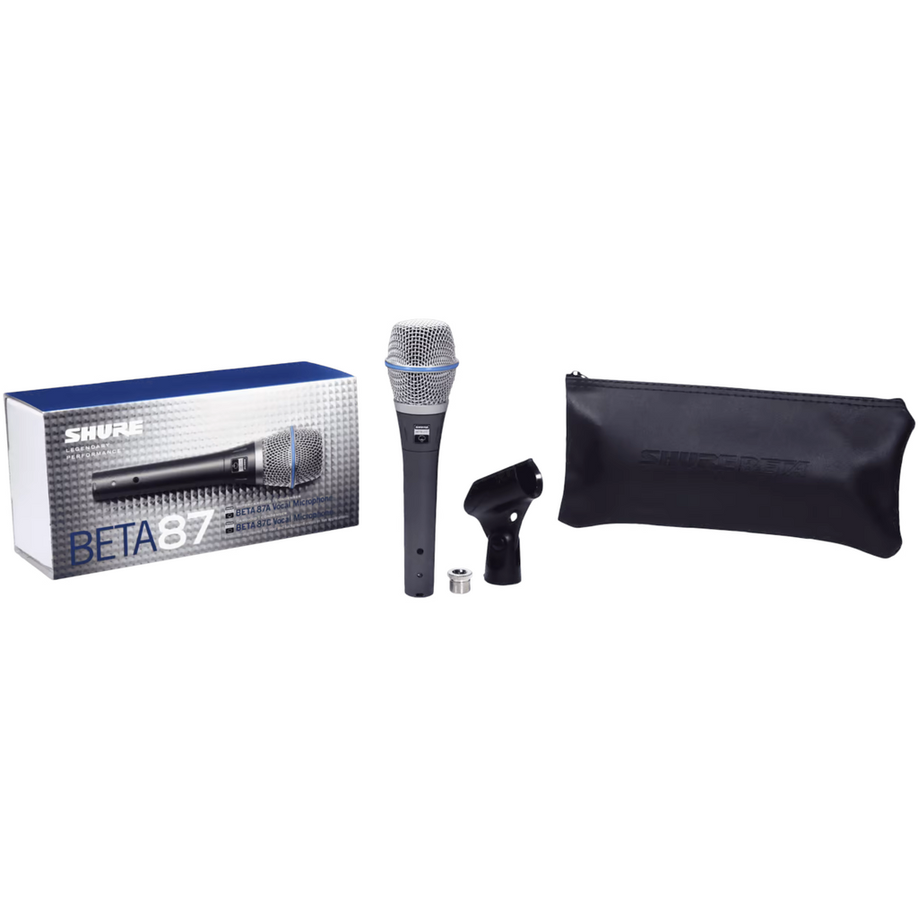 Shure BETA 87C Cardioid Condenser Vocal Microphone - Open Box, Mint - View 4 | MusicMarket