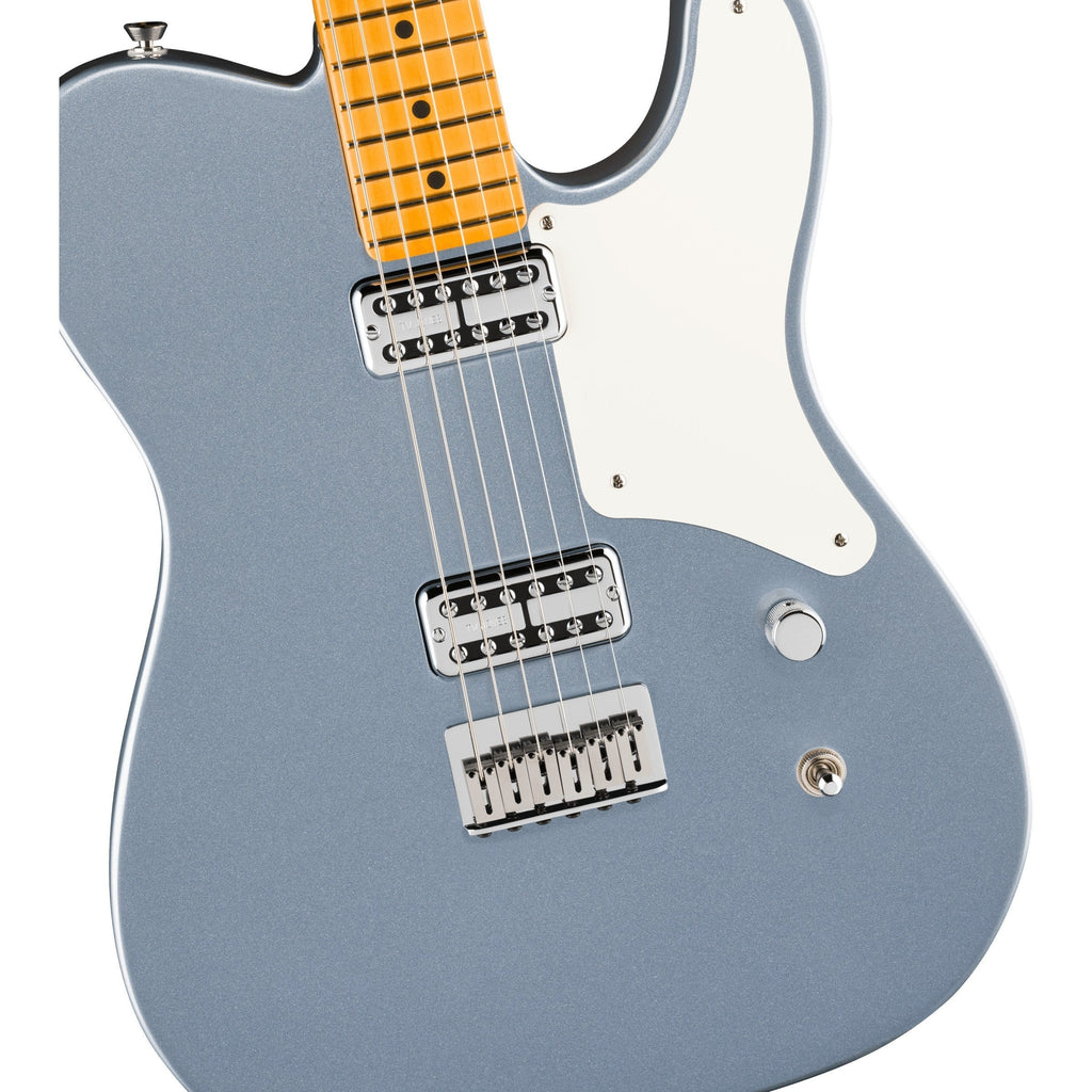 Fender 75th Anniversary American Professional Classic Carbronita Telecaster Electric Guitar - Ice Blue Metallic -