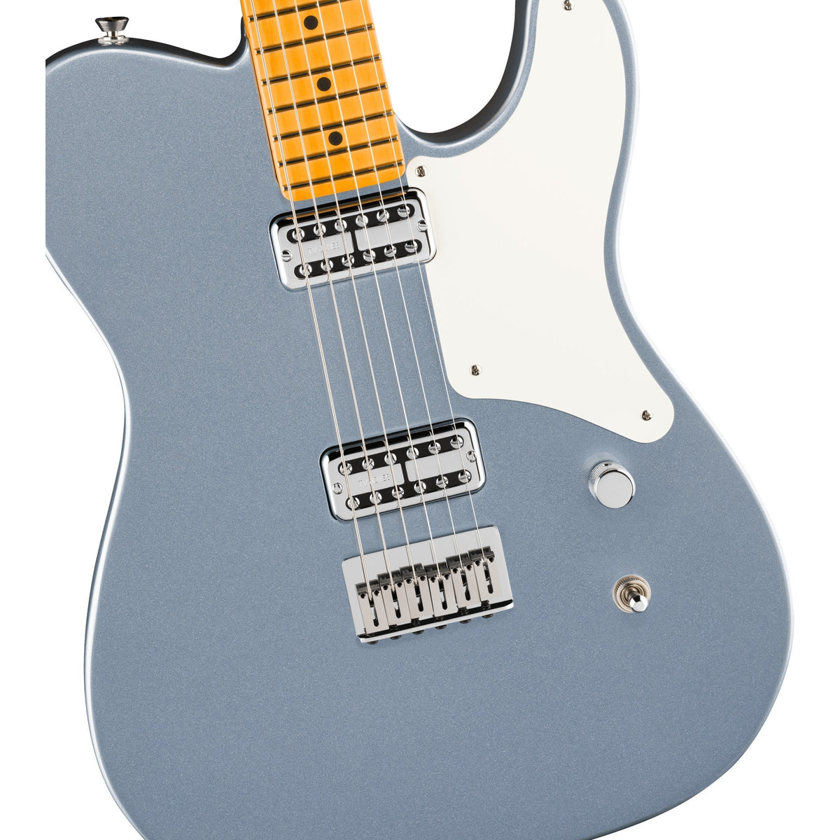 Fender 75th Anniversary American Professional Classic Carbronita Telecaster Electric Guitar - Ice Blue Metallic -